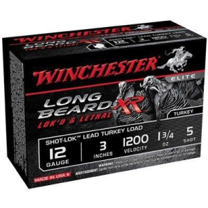 Winchester Long Beard XR Turkey 12 Gauge Shotshells 10 Round Box