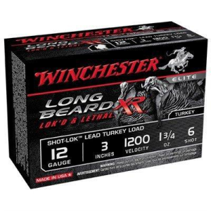 Winchester Long Beard XR Turkey 12 Gauge Shotshells 10 Round Box