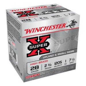Winchester Super-X Upland & Small Game 28 Gauge Shotshells 25 Round Box