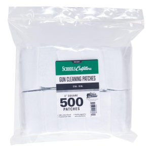 Scheels Outfitters 100% Cotton Flannel 12-16 Gauge Shotgun Cleaning Patches
