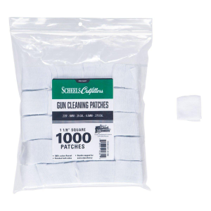 Scheels Outfitters 100% Cotton Flannel Square Cleaning Patches