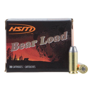 HSM Ammunition Bear Load RNFP Semi-Auto 10mm Auto Handgun Ammunition 20 Round Box