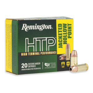 Remington HTP JHP 9mm Handgun Ammunition 20 Round Box