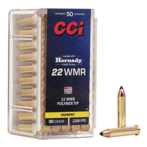 CCI V-Max Varmint 22 Winchester Magnum Rimfire (WMR) Rimfire Ammunition 50 Round Box
