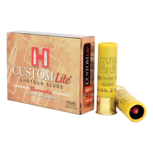 Hornady Custom Light FXT Slug 20 Gauge Shotshells 5 Round Box