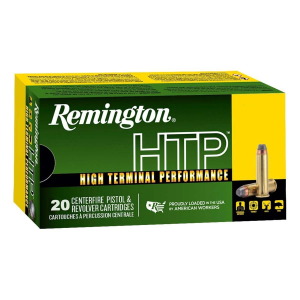 Remington HTP SJHP 38 Special +P Handgun Ammunition 20 Round Box