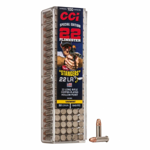 CCI Special Edition 22 Plinkster "Stangers" 22 Long Rifle Rimfire Ammunition 100 Round Box