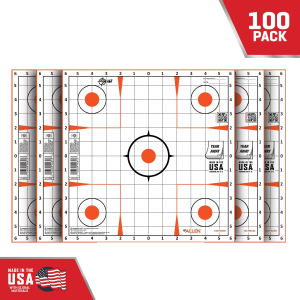 Allen EZ Aim Sight-In 5 Spot Target 12"x12"