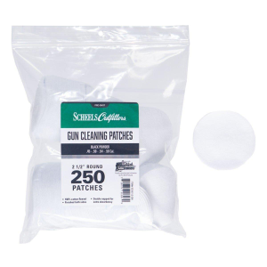 Scheels Outfitters 100% Cotton Flannel Black Powder Cleaning Patches