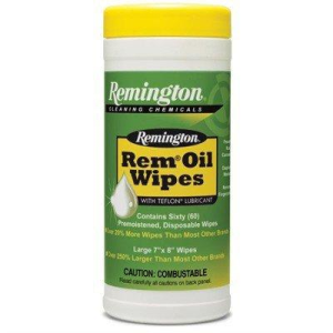 Remington Arms 7-Inch Pop-Up Oil Wipes
