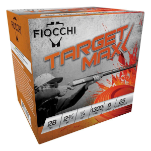 Fiocchi Scheels Exclusive Target Max 28 Gauge Shotshells 25 Round Box