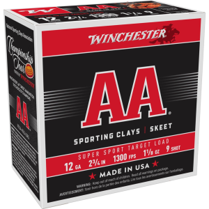Winchester AA Skeet Super Sport Target Load 12 Gauge Shotshells 25 Round Box