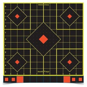 Birchwood Casey Shoot-N-C Sight-In Targets 12" 5 Targets 60 Pasters