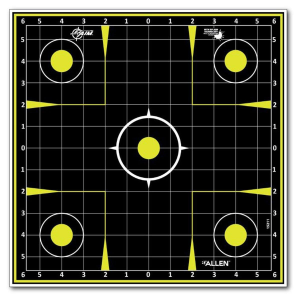 Allen EZ-Aim Non-Adhesive Splash Target 12 Pack