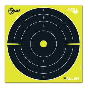 Allen EZ-Aim Non-Adhesive Splash Bullseye Target 25 Pack