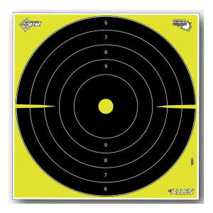 Allen EZ-Aim Non-Adhesive Splash Targets 12 Pack Yellow
