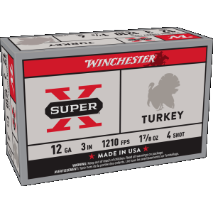 Winchester Super-X Turkey Load 12 Gauge Shotshells 10 Round Box