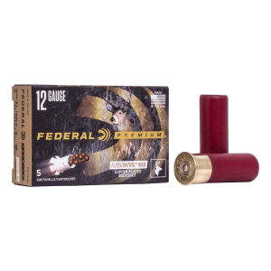 Federal Buckshot with Flitecontrol Wad 12 Gauge Shotshells 5 Round Box