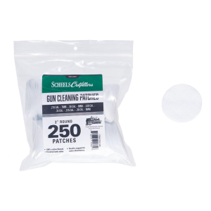 Scheels Outfitters 100% Cotton Flannel Round Jag Cleaning Patches