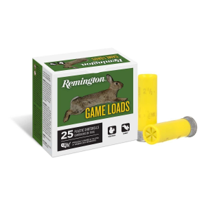 Remington Game Load 20 Gauge Shotshells 25 Round Box