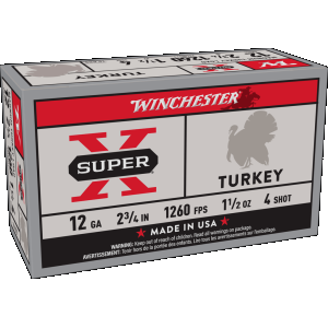 Winchester Super-X Turkey Load 12 Gauge Shotshells 10 Round Box