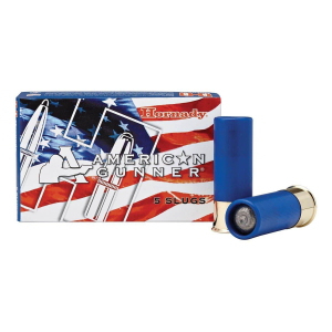 Hornady American Gunner Rifled Slug Reduced Recoil 12 Gauge Shotshells 5 Round Box