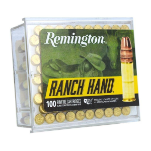 Remington Ranch Hand HP 22 Long Rifle Rimfire Ammunition 100 Round Box