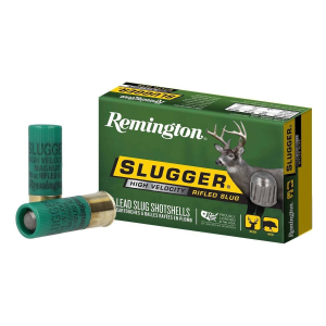 Remington Slugger Rifled Slug 12 Gauge Shotshells 5 Round Box
