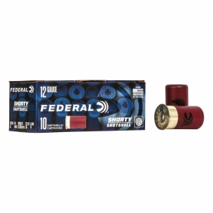 Federal Shorty 12 Gauge Shotshells 10 Round Box