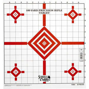 Scheel's Precision Rifle Shooting Target