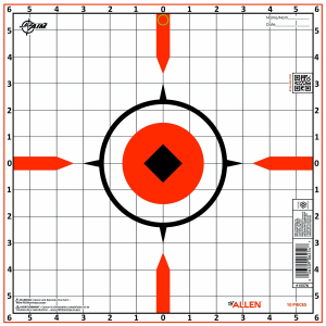 EZ Aim(R) Rigid Paper Shooting Targets