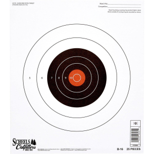 Scheel's Slow-Fire Pistol Shooting Target