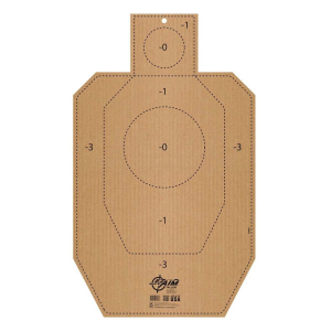 Allen EZ Aim IPSC IDPA Corrugated Silhouette Paper Shooting Target