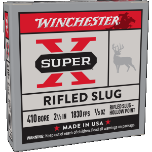 Winchester Super-X Rifled HP Slug .410 Bore Shotshells 5 Round Box