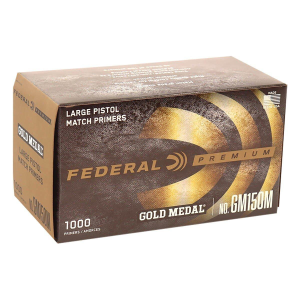 Federal Premium Gold Medal Large Pistol Match .150 Primer Brick
