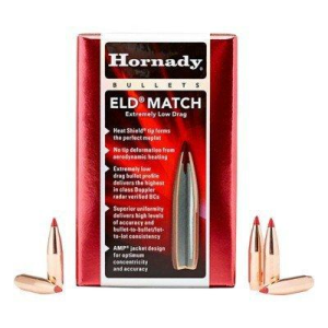 Hornady ELD Match 25 Caliber Rifle Bullets