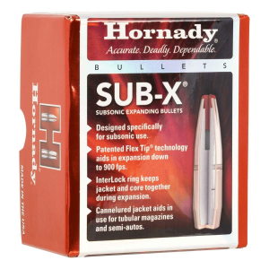 Hornady SUB-X 7.62 Caliber Rifle Bullets