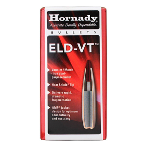 Hornady ELD-VT 22 Caliber Rifle Bullets