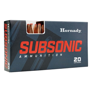 Hornady Sub-X Subsonic 338 ARC Rifle Ammunition 20 Round Box