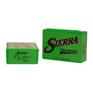 Sierra Varminter 30 Caliber Rifle Bullets