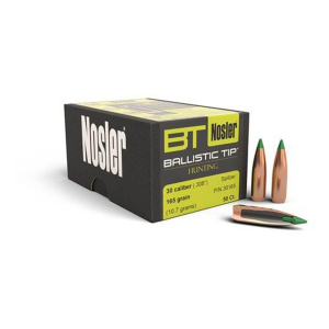 Nosler Ballistic Tip 30 Caliber Hunting Rifle Bullet