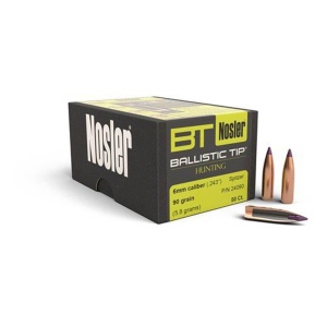 Nosler Ballistic Tip 28 Caliber Hunting Rifle Bullet