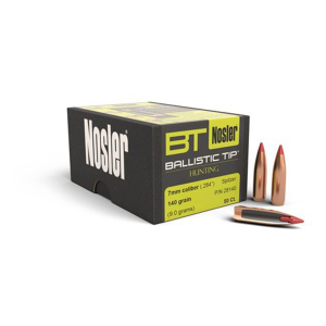 Nosler Ballistic Tip 28 Caliber Hunting Rifle Bullet