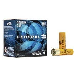 Federal Top Gun Target Load 20 Gauge Shotshells 25 Round Box