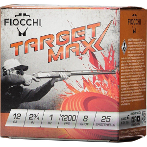 Fiocchi Scheels Exclusive Heavy Target Max 12 Gauge Shotshells 25 Round Box