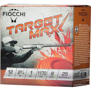 Fiocchi Scheels Exclusive Light Target Max 12 Gauge Shotshells 25 Round Box