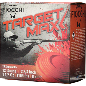 Fiocchi Scheels Exclusive Light Target Max 12 Gauge Shotshells 25 Round Box