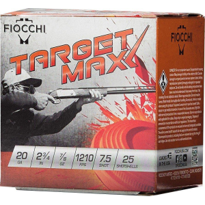 Fiocchi Scheels Exclusive Target Max 20 Gauge Shotshells 25 Round Box