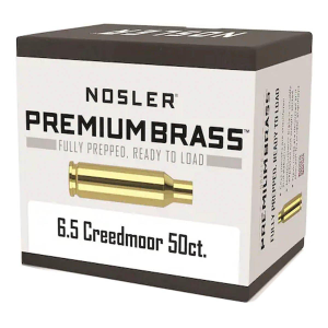 Nosler Custom Premium Unprimed Brass Rifle Cartridge Cases