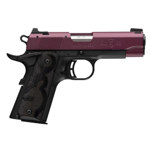 Browning 1911-22 Black Label Black Cherry Compact 22 Long Rifle Pistol